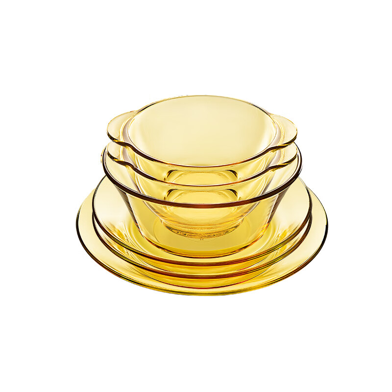 Pyrex餐具碗碟套装6件组