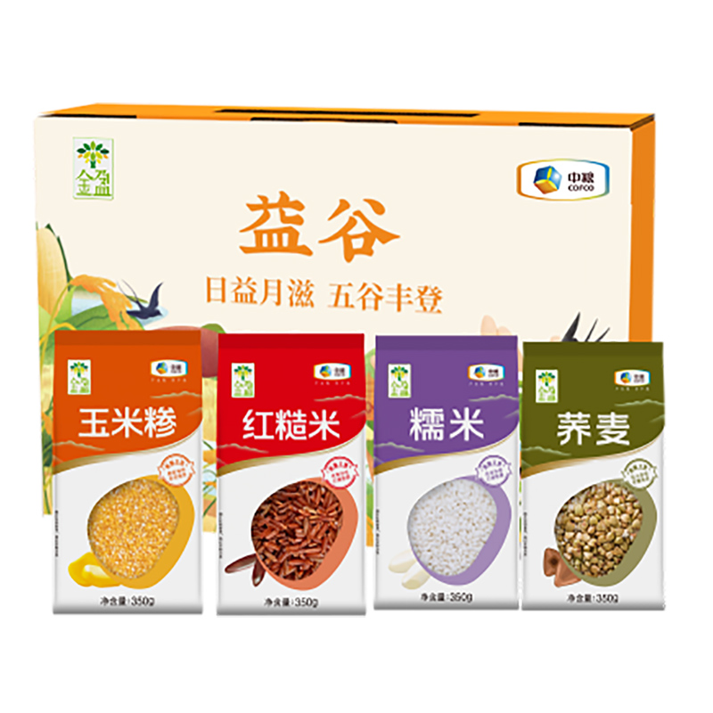 中粮优选益谷杂粮礼盒4袋装