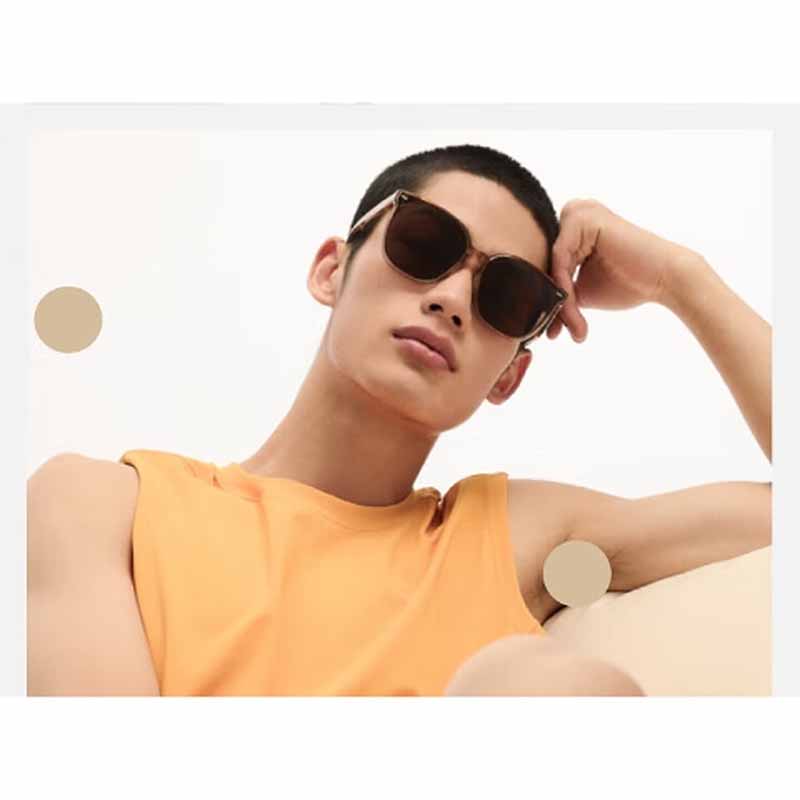 蕉下方圆大框折叠墨镜FD421