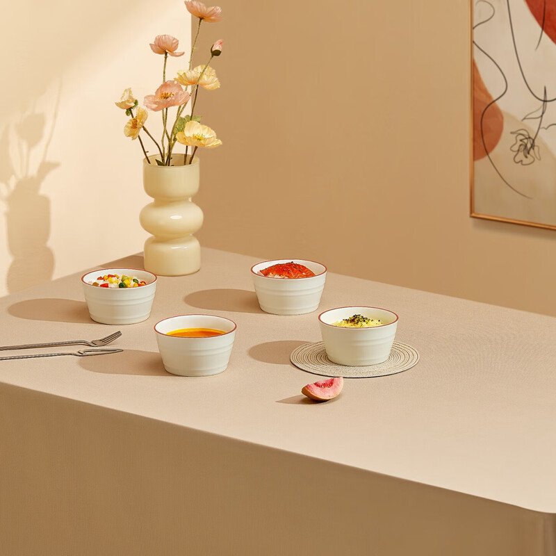 釉夏莱卡陶瓷餐具四件套Y-LK/L4