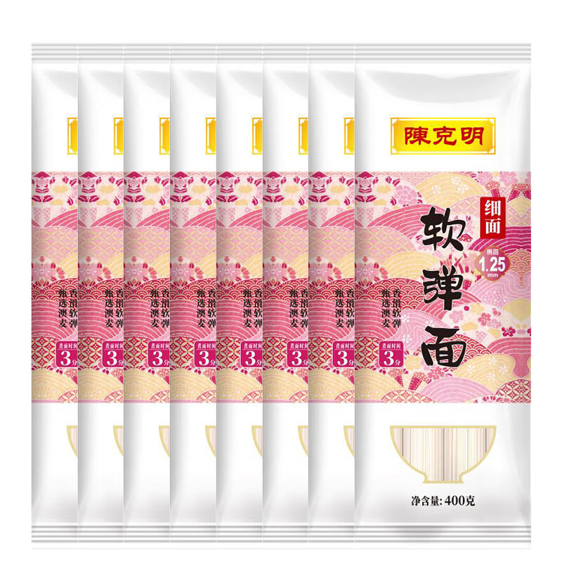陈克明华夏软弹面400g（细面）*8