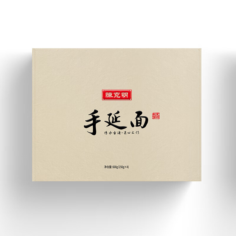陈克明手延面伴手礼礼盒（龙须1mm600g）