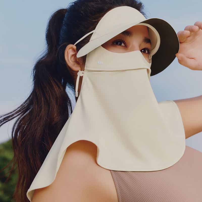 蕉下帽檐款护颈防晒面罩AL341