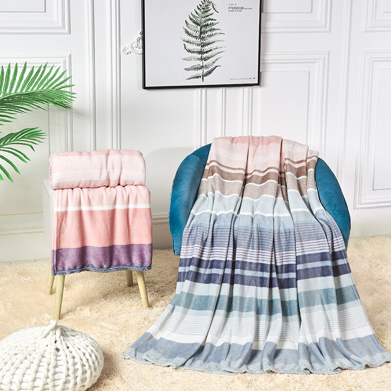 路易卡罗曼达法兰绒毯LK-4311