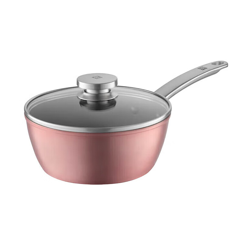 双立人20cm不粘奶锅粉色运输型包装ZW-EY101