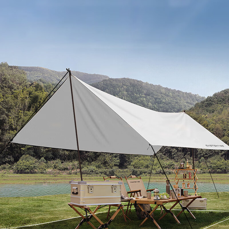 驿客露营天幕（银胶-米白色）EKH-9018