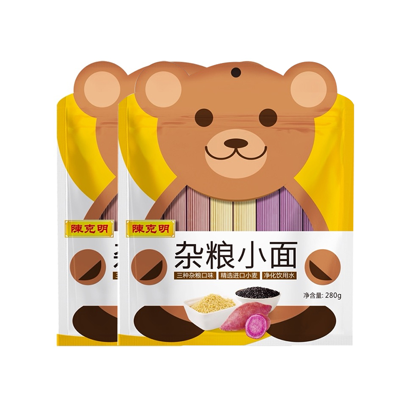 陈克明宝贝杂粮儿童面280g*2