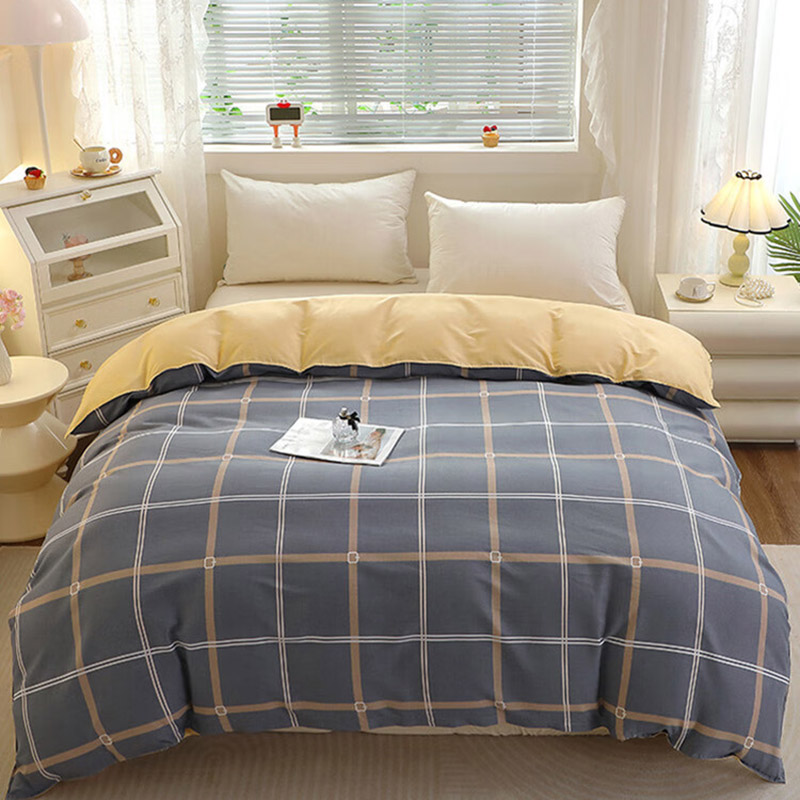 北极绒BJRJ216全棉被套-格瑞200x230cm