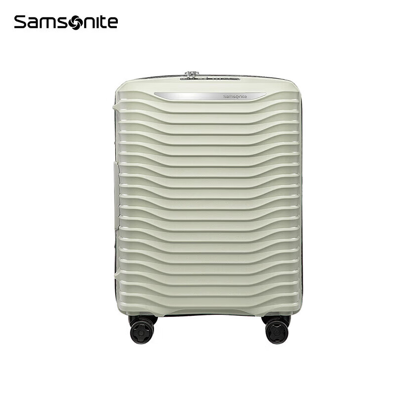 新秀丽可扩展四轮拉杆箱20寸-浅灰绿KJ1*02001