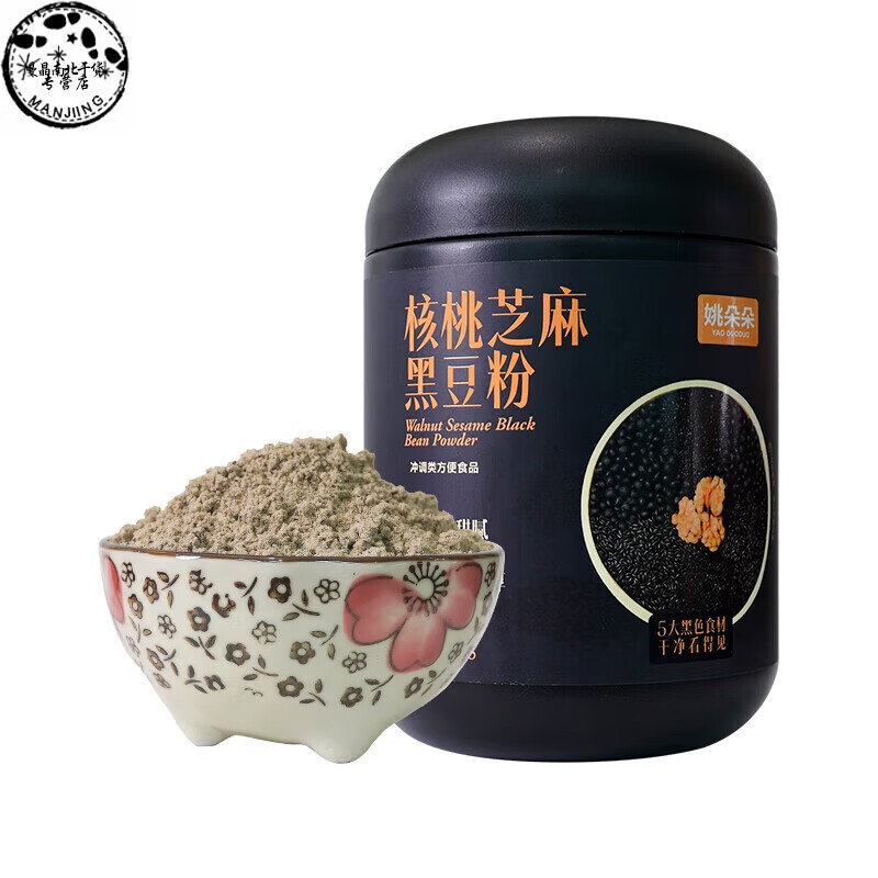 姚朵朵核桃芝麻黑豆粉500克
