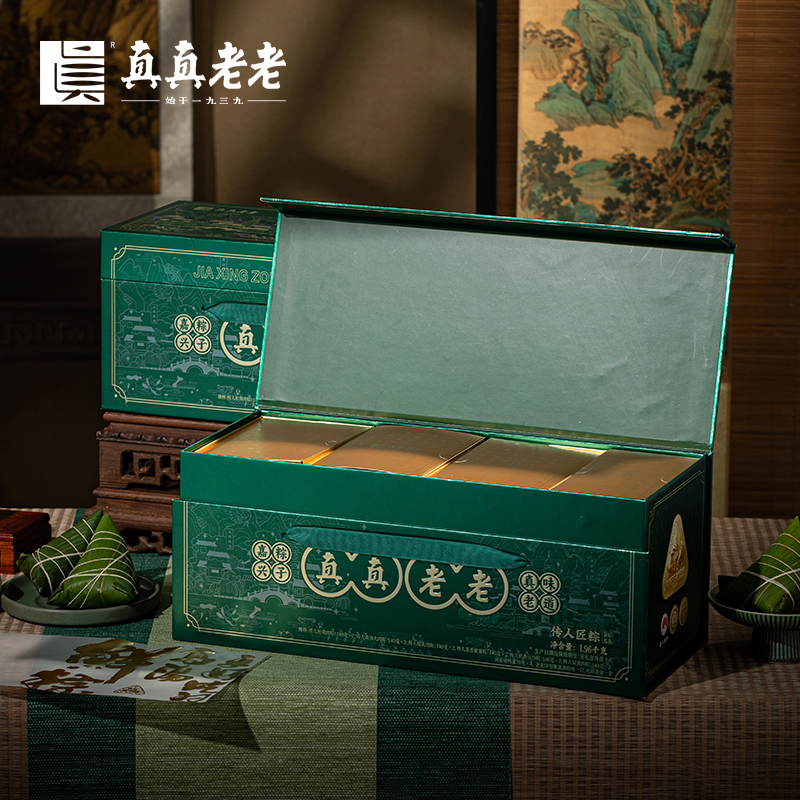 真真老老传人匠粽礼盒中短保1960克