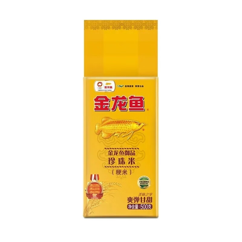 金龙鱼御品珍珠米500g