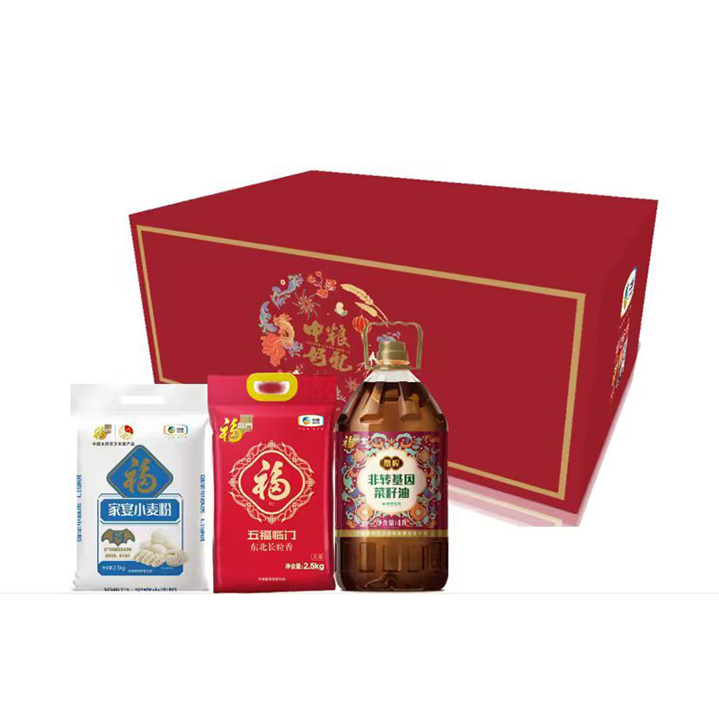 中粮福临门米面油组合套装002