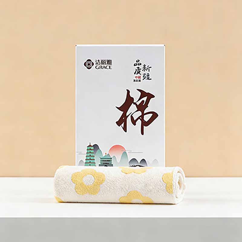 洁丽雅花漾-1面巾*1条