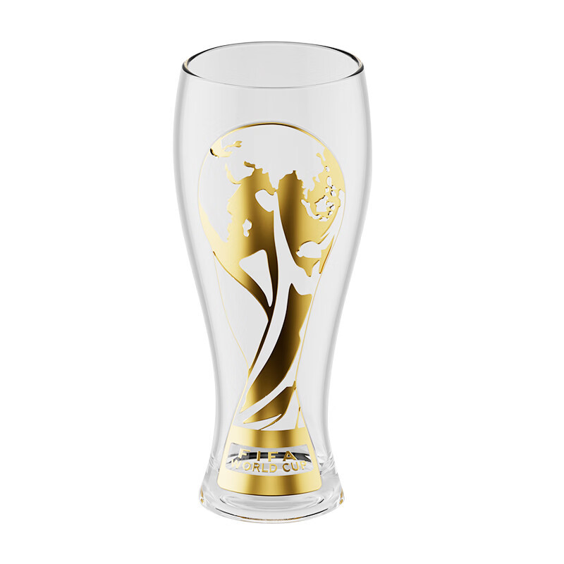 FIFA美加墨世界杯纪念品大力神杯金杯啤酒杯330ml