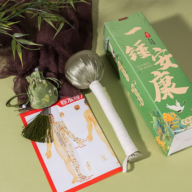 承夏文化一锤安康锦绣锤香囊礼盒
