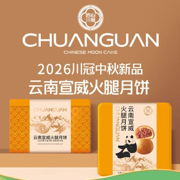 川冠滇式云腿月饼560g
