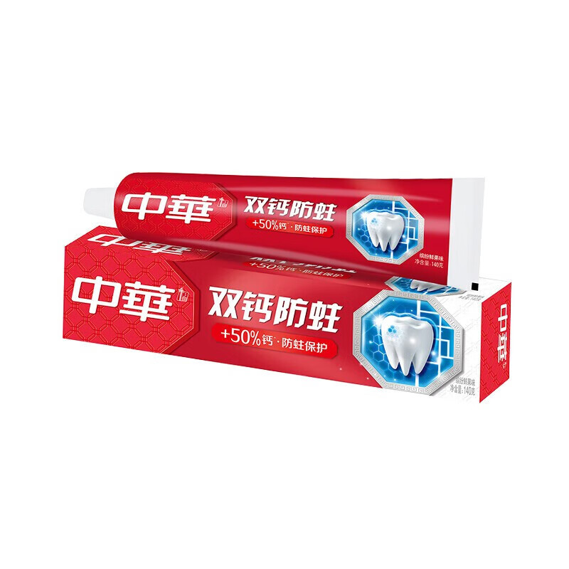 105g中华双钙防蛀牙膏