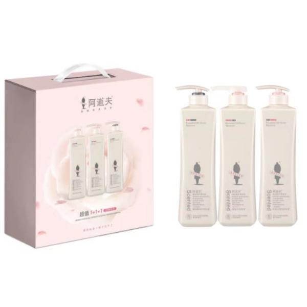 阿道夫精油500洗護(hù)沐套裝