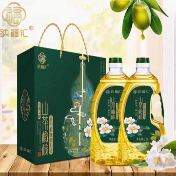 纳福汇·山茶橄榄油礼盒3000ml