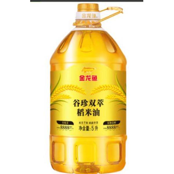 金龙色谷珍双萃稻米油5L