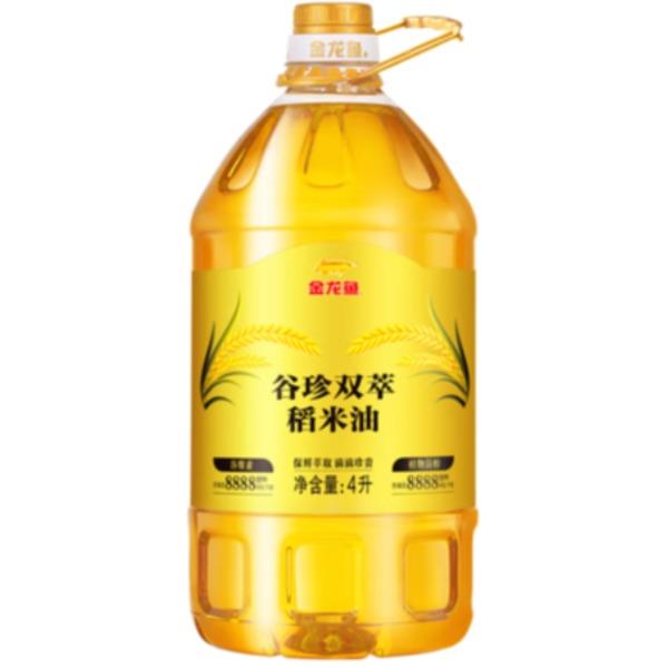 金龙色谷珍双萃稻米油4L