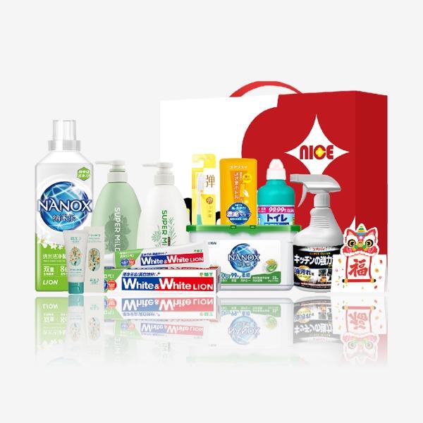 惠润狮王岁暖香氛个护洁净10件套JKXH-250912