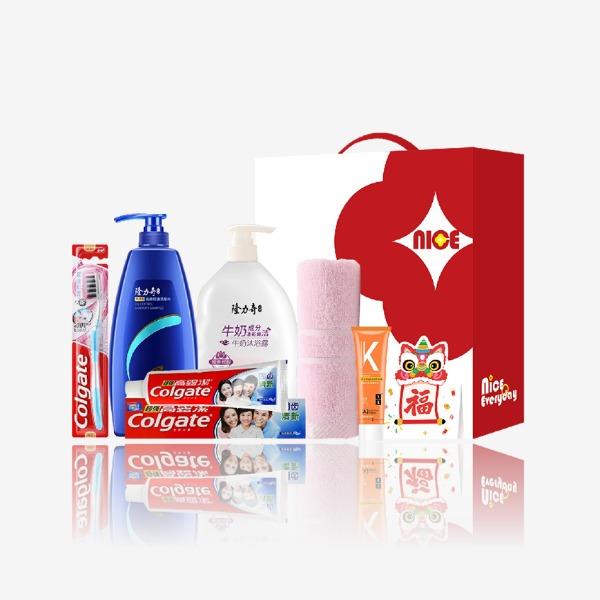 隆力奇高露洁春韵清欢洁净洗护6件套CJGH-250914