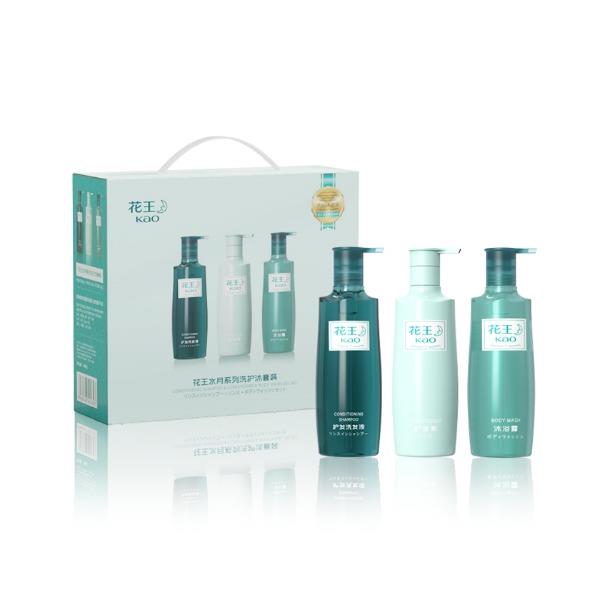 花王镜花水月系列洗护沐礼盒3件套成品CJHW24806