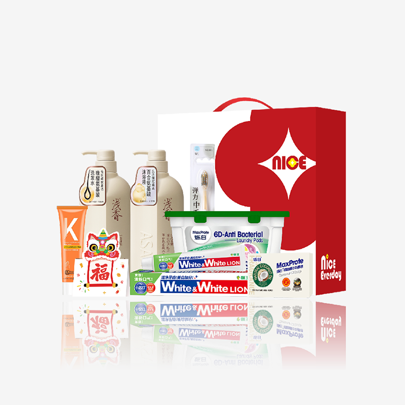 浅香狮王春韵清欢氨基酸洗护洁净7件套GCXH-250911