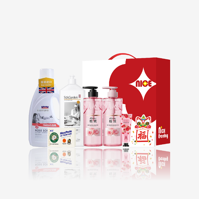 蔻斯汀春韵清欢极质洗护清洁6件套GCXH-250910