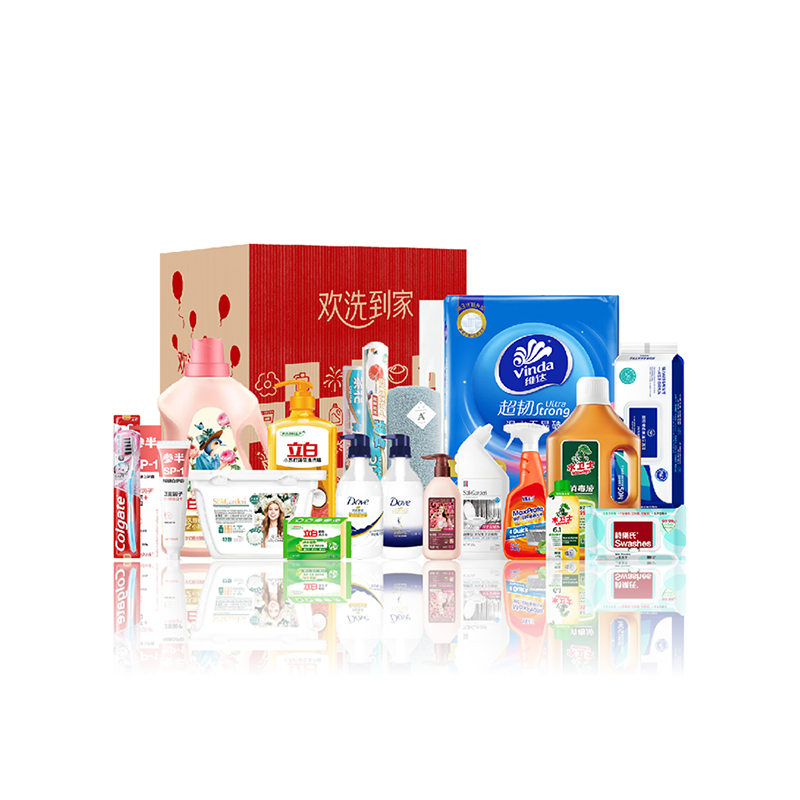 多芬维达「洁净护家」个护纸品19件套XHZP-250907