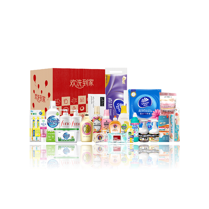 芬浓可悠然维达洁净护家个护纸品24件套XHZP-250911