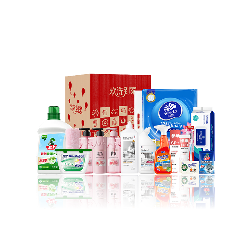 蔻斯汀维达「洁净护家」个护纸品15件套XHZP-250904