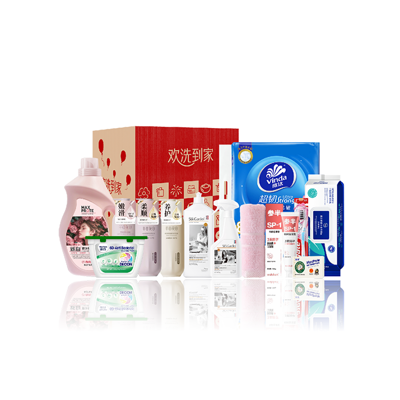 半亩花田维达「洁净护家」个护纸品13件XHZP-250903