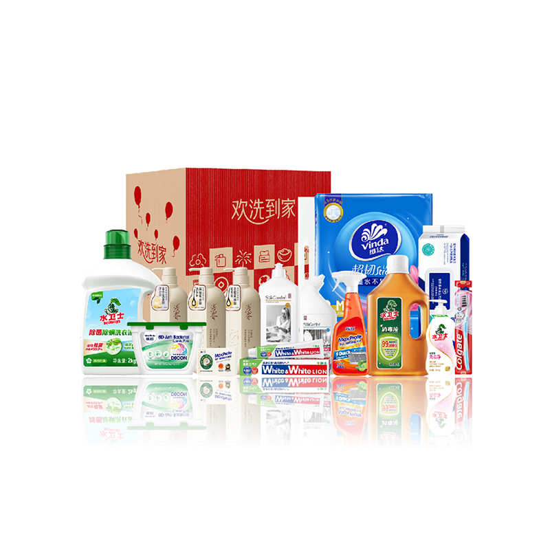 浅香维达「洁净护家」个护纸品15件套XHZP-250905