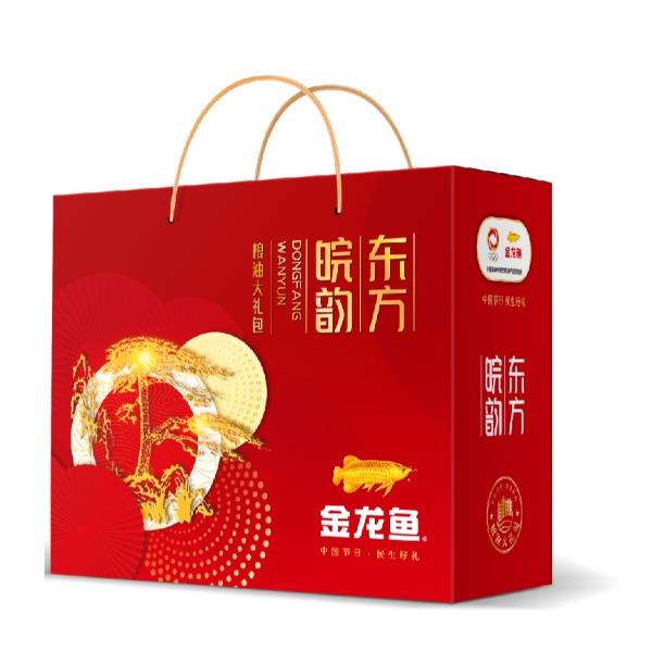 金龙鱼69型东方皖韵粮油礼盒