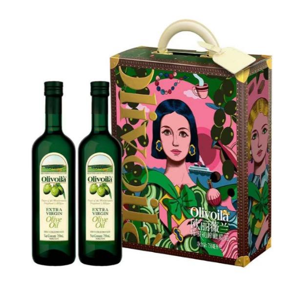 欧丽薇兰特级初榨橄榄油750ml*2