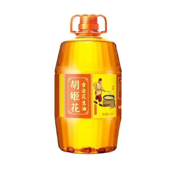 胡姬花古法花生油4L