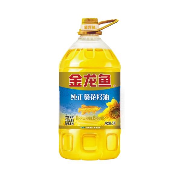 金龙鱼纯正葵花籽油5L