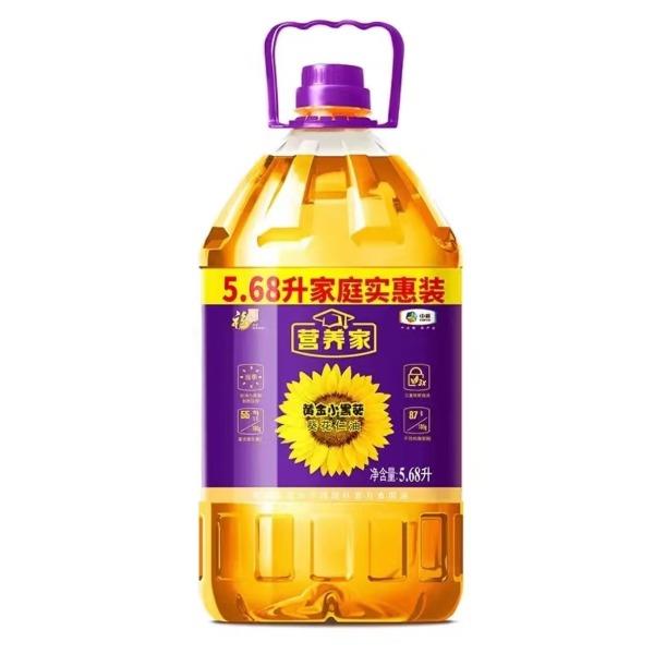 福临门黄金小黑葵葵花仁油5.68L