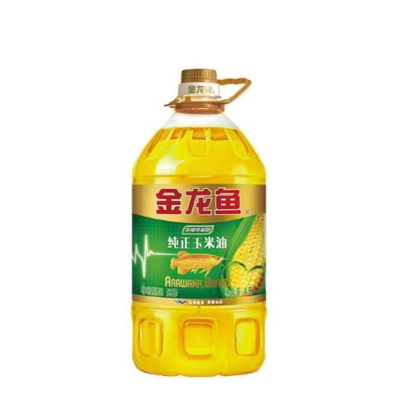 金龙鱼纯正玉米油非转基因4L