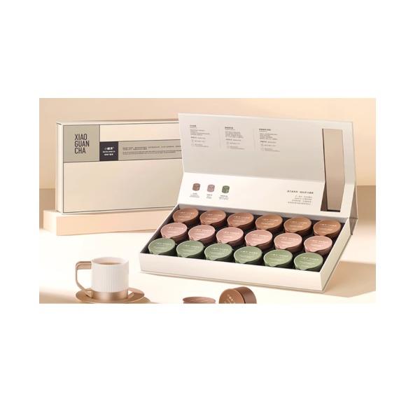 小罐茶莫兰迪彩罐18罐装组合茶（方盒）