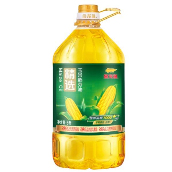 金龙鱼精选玉米胚芽油5L