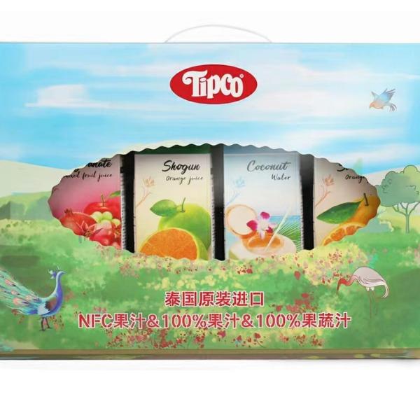 泰宝进口果汁礼盒