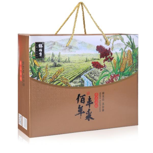 粮佰年佰年丰采6礼盒