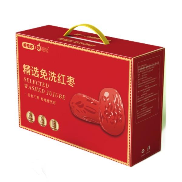 精选免洗红枣礼盒-2000g