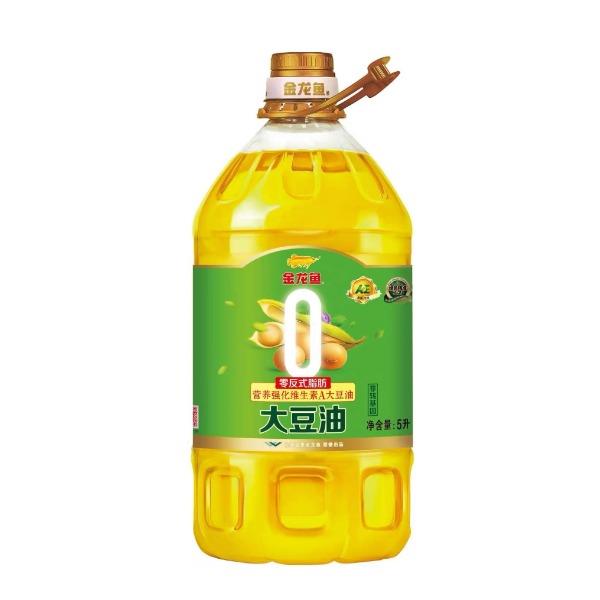 金龙鱼零反大豆油（非转）5L