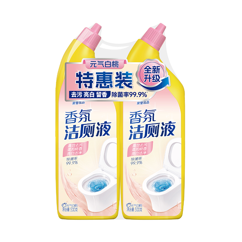 彩虹卫士香氛洁厕液4瓶装R6508-2