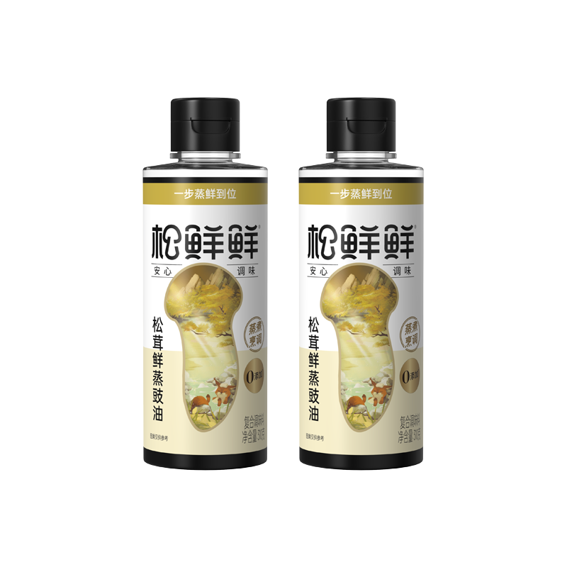 松鲜鲜松茸鲜蒸豉油310g*2